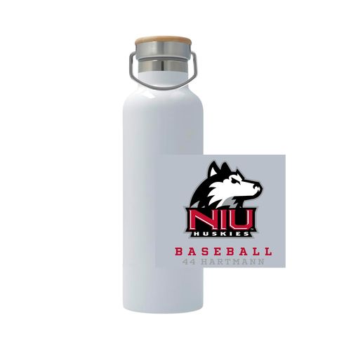 Picture of 25oz Stainless Steel Thermos - white