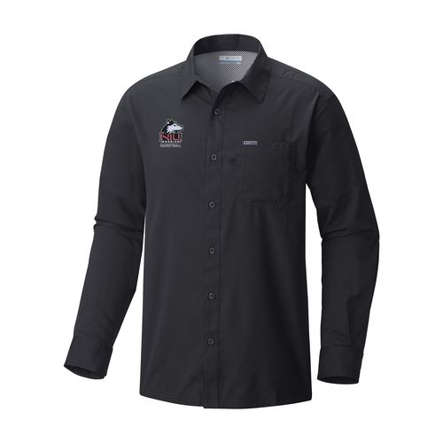 Picture of Men's Slack Tide Long Sleeve Shirt - Black