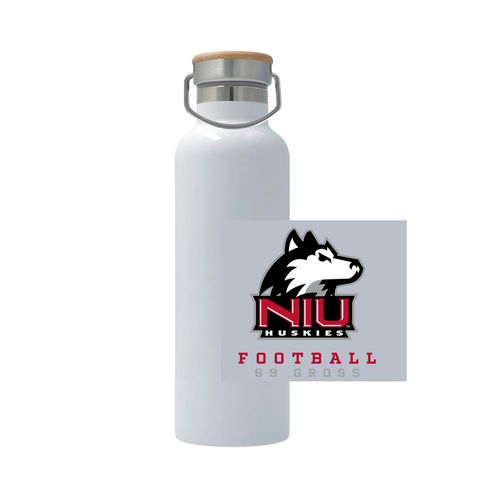 Picture of 25oz Stainless Steel Thermos - white