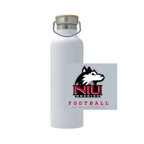 Picture of 25oz Stainless Steel Thermos - white