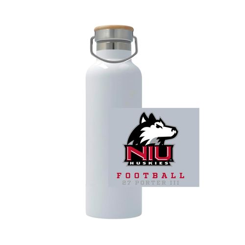 Picture of 25oz Stainless Steel Thermos - white