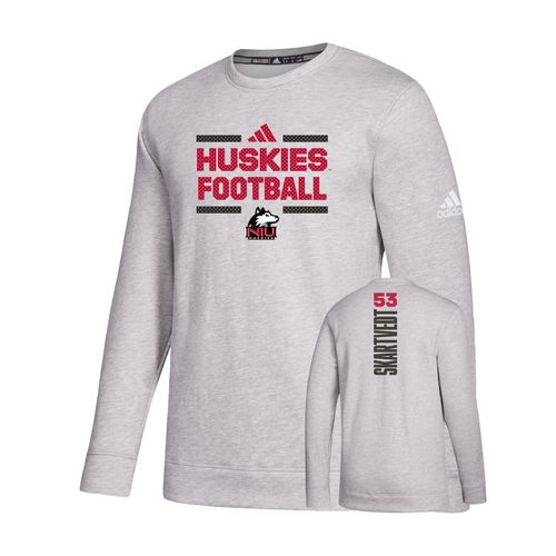 Picture of Men's Fleece Crew  - medium grey heather