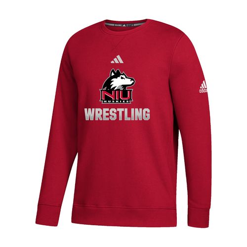 Picture of NIU Logo - Adidas - Men's Fleece Crew  - power red