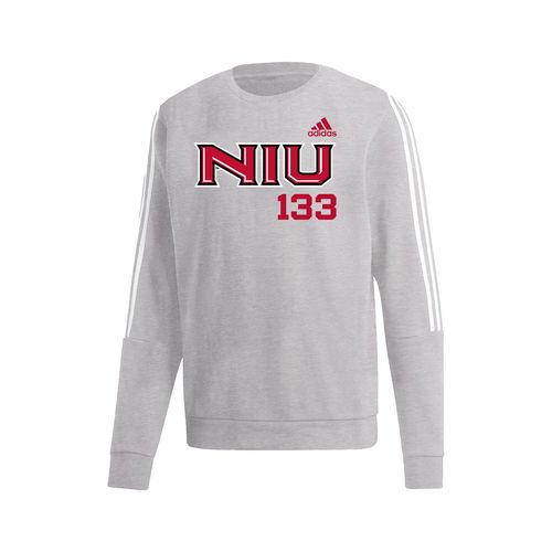 Picture of 3-Stripe Crew - medium grey heather
