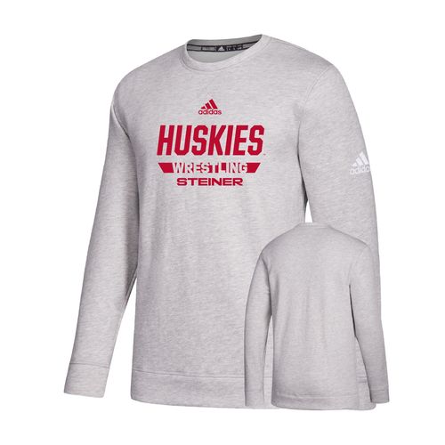 Picture of Men's Fleece Crew  - medium grey heather