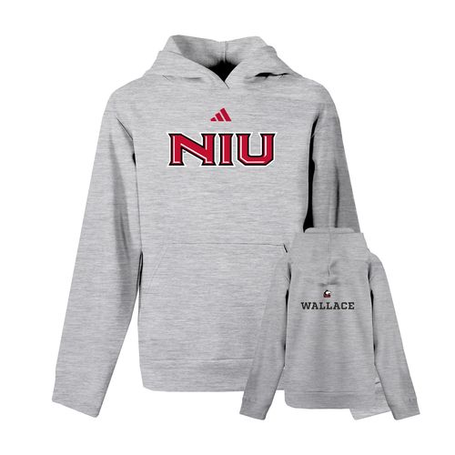 Picture of adidas Youth Fleece Hood - Medium Grey Heather