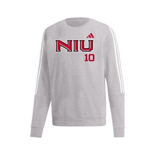 Picture of 3-Stripe Crew - medium grey heather