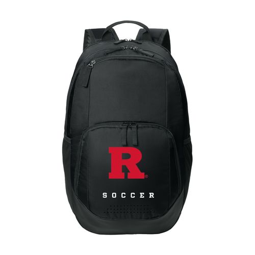 Picture of Sport-Tek Rec Backpack - black white
