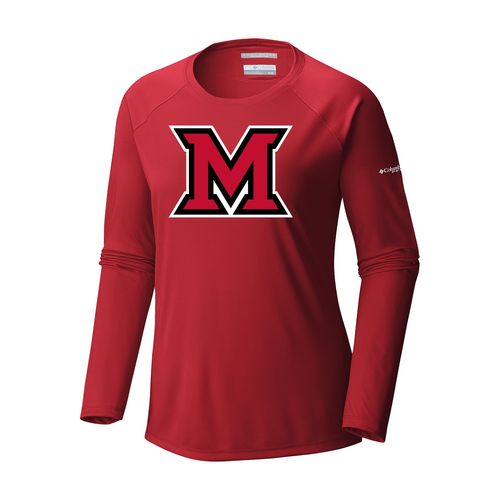Picture of Women's Tidal Tee Long Sleeve Shirt - intense red