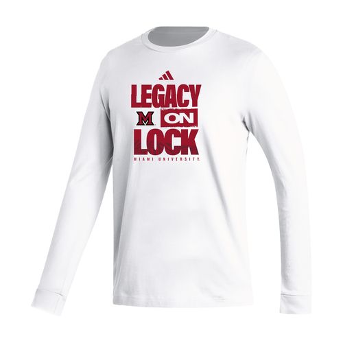 Picture of LEGACY ON LOCK - Men's Fresh Long Sleeve Tee  - white