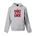 Picture of LEGACY ON LOCK - adidas Youth Fleece Hood - Medium Grey Heather