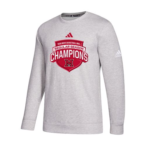 Picture of REGULAR SEASON CONFERENCE CHAMPS - Men's Fleece Crew  - medium grey heather