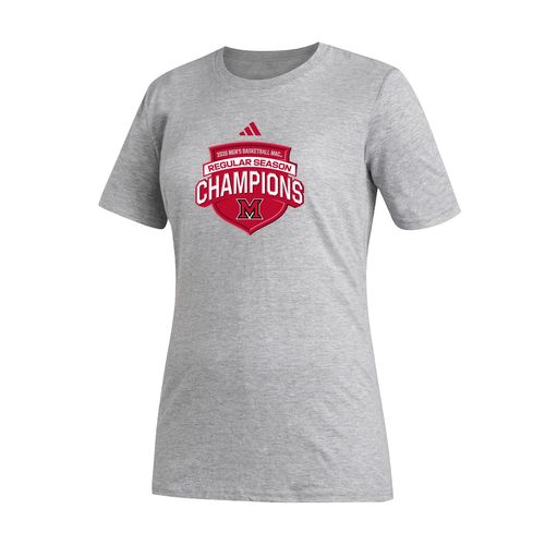 Picture of REGULAR SEASON CONFERENCE CHAMPS - Women's Fresh Short Sleeve Tee  - medium grey heather