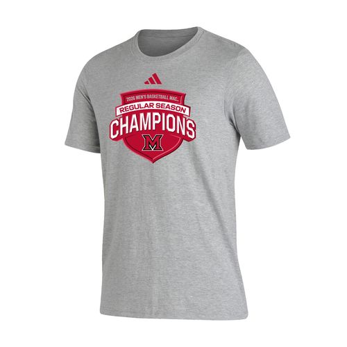 Picture of REGULAR SEASON CONFERENCE CHAMPS - Men's Fresh Short Sleeve Tee  - medium grey heather