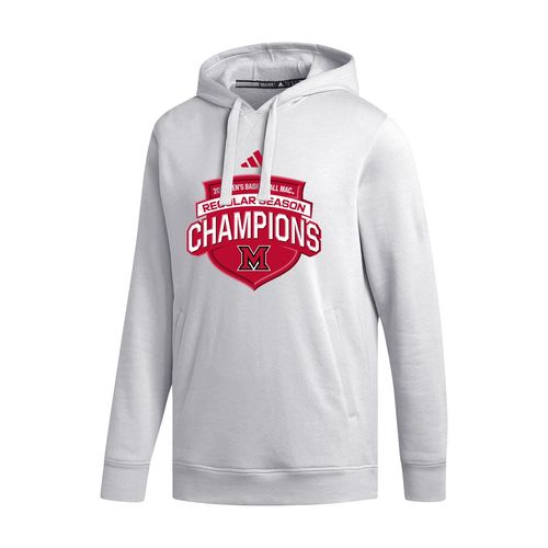 Picture of REGULAR SEASON CONFERENCE CHAMPS - Men's Fleece Hood  - White