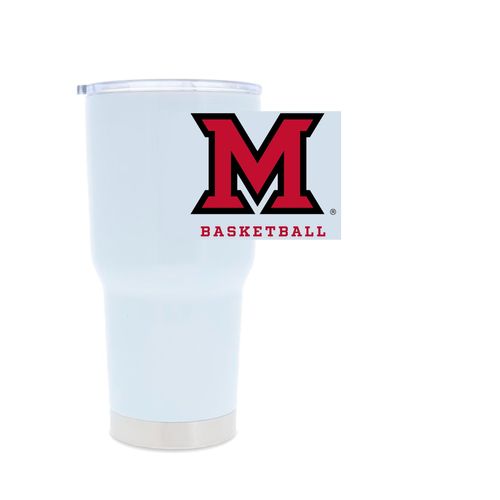 Picture of 30oz Stainless Steel Tumbler - white