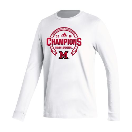 Picture of WBB CONFERENCE TOURNAMENT CHAMPS - Men's Fresh Long Sleeve Tee  - white