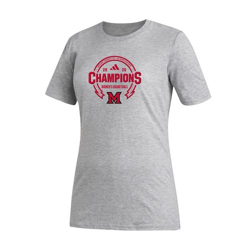 Picture of WBB CONFERENCE TOURNAMENT CHAMPS - Women's Fresh Short Sleeve Tee  - medium grey heather