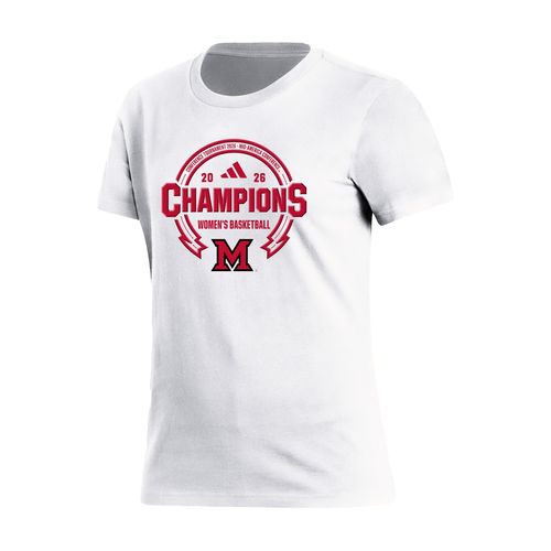 Picture of WBB CONFERENCE TOURNAMENT CHAMPS - Women's Fresh Short Sleeve Tee  - white
