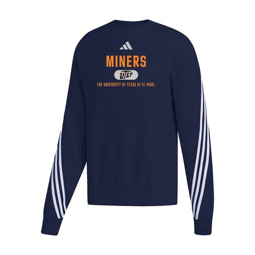 Picture of Women's Cropped 3-Stripe Crew  - team navy blue