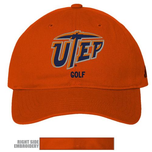 Picture of Adjustable Washed Slouch  - collegiate orange