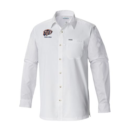 Picture of Men's Slack Tide Long Sleeve Shirt - white