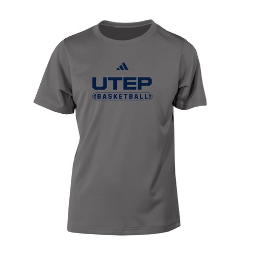 Picture of ON-COURT - adidas Youth Short Sleeve Tee - Team Grey 4