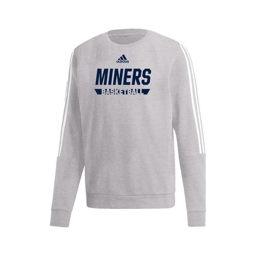 Picture of 3-Stripe Crew - medium grey heather