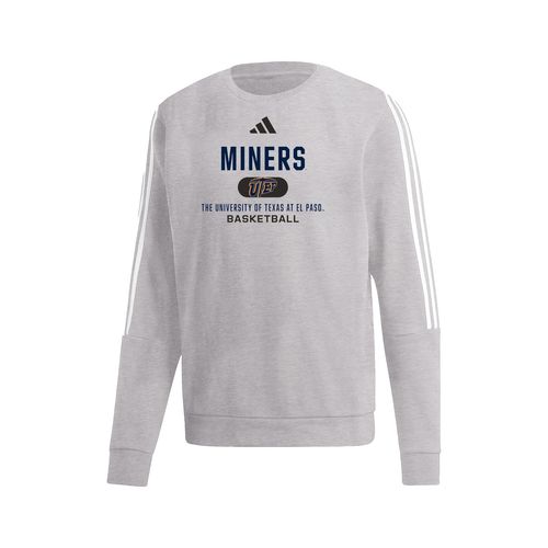 Picture of 3-Stripe Crew - medium grey heather