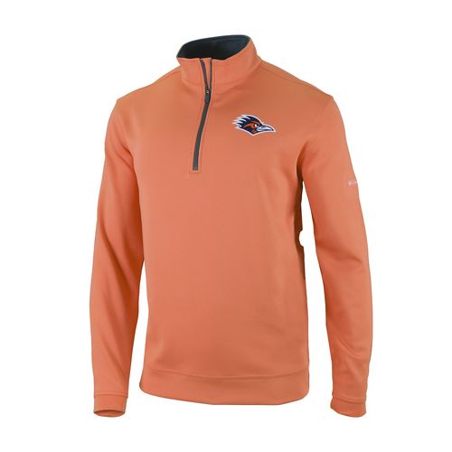 Picture of Men's Omni-Wick Wickham Hills 1/4 Zip - bright peach-pond