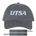 Picture of 47 Brand Clean Up Cap - charcoal
