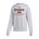 Picture of Women's Cropped 3-Stripe Crew  - team navy blue