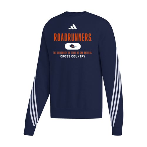 Picture of Women's Cropped 3-Stripe Crew  - team navy blue