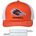 Picture of The Game Everyday Trucker Cap - texas orange/ white