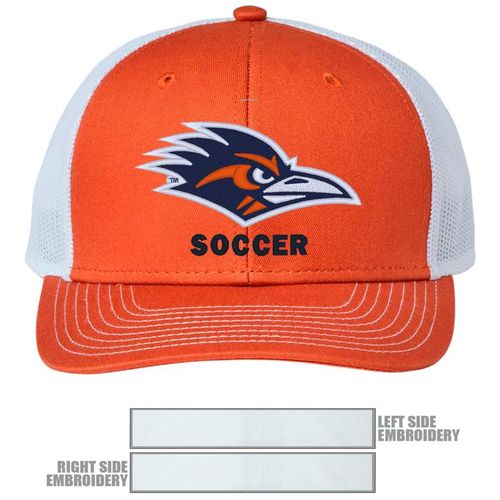 Picture of The Game Everyday Trucker Cap - texas orange/ white