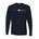 Picture of Dri-Power Long Sleeve T-Shirt - Navy - Logo Text Drop