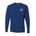 Picture of Dri-Power Long Sleeve T-Shirt - Royal - Embroidery Text Drop