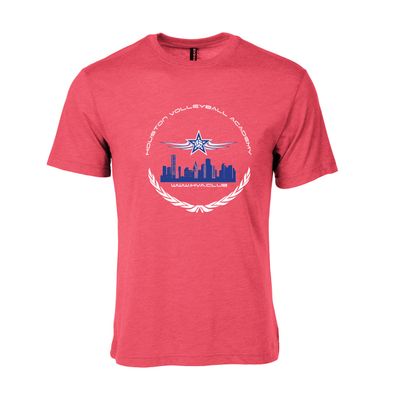 Picture of Triblend T-Shirt - Red Heather