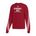 Picture of Women's Cropped 3-Stripe Crew  - power red