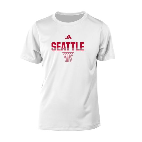 Picture of adidas Hoops - adidas Youth Short Sleeve Tee - White