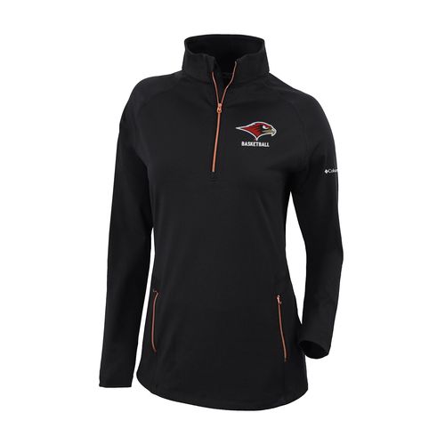 Picture of Women's Omni-Wick Outward Nine 1/4 Zip - black