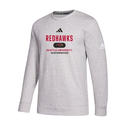 Picture of Men's Fleece Crew  - medium grey heather