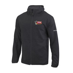 Picture of Men's Omni-Wick It's Time Full Zip Jacket - Black - Embroidery Text Drop