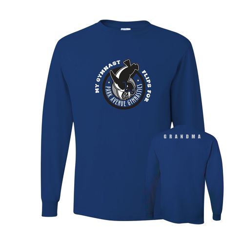 Picture of Youth Dri-Power Long Sleeve T-Shirt - Royal