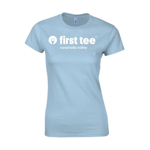 Picture of Women's Semi-Fitted Classic T-Shirt  - light blue