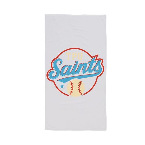 Picture of 30x60 Velour Beach Towel - white