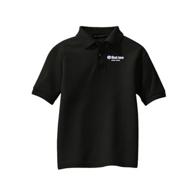 Picture of Youth Classic Polo - Black