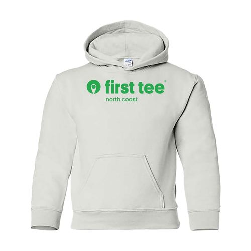 Picture of Heavy Blend Youth Hooded Sweatshirt - white