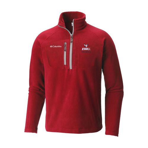 Picture of Men's Fast Trek III Half Zip Fleece - Intense Red