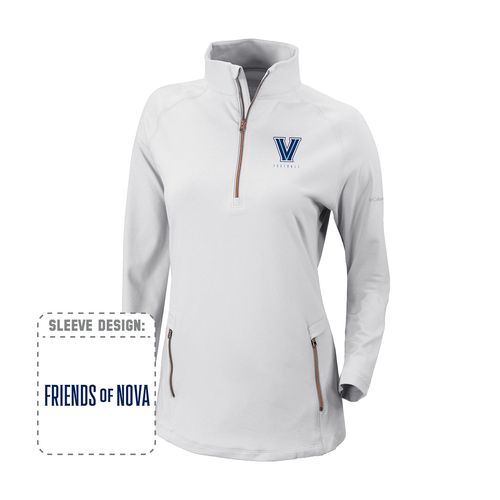 Picture of Women's Omni-Wick Outward Nine 1/4 Zip - White